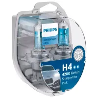 Автомобильная лампа Philips 12342WVUSM Галоген/ H4/ P43t-38/ 60 - 55 Вт/ 1560лм