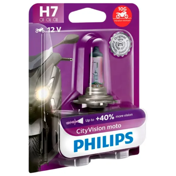 Lampă auto Philips 12972CTVBW Halogen/ H7/ PX26d/ 55 W/ 1500lm photo 1