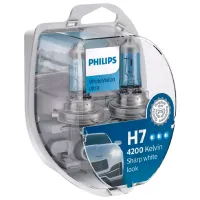 Lampă auto Philips 12972WVUSM Halogen/ H7/ PX26d/ 55 W/ 1400lm