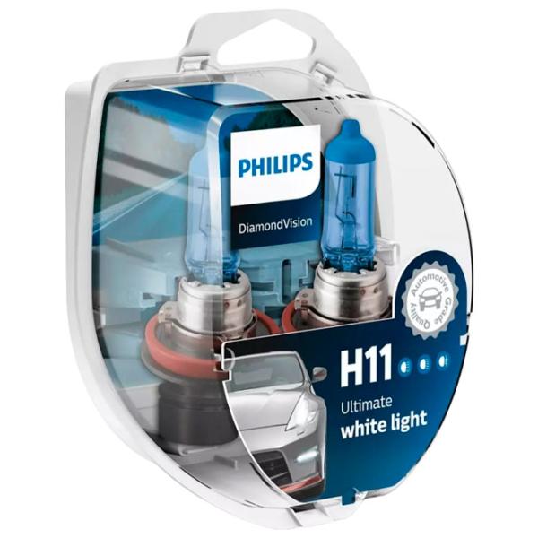 Lampă auto Philips 12362DVS2 Halogen/ H11/ PGJ19-2/ 55 W/ 700lm photo 1