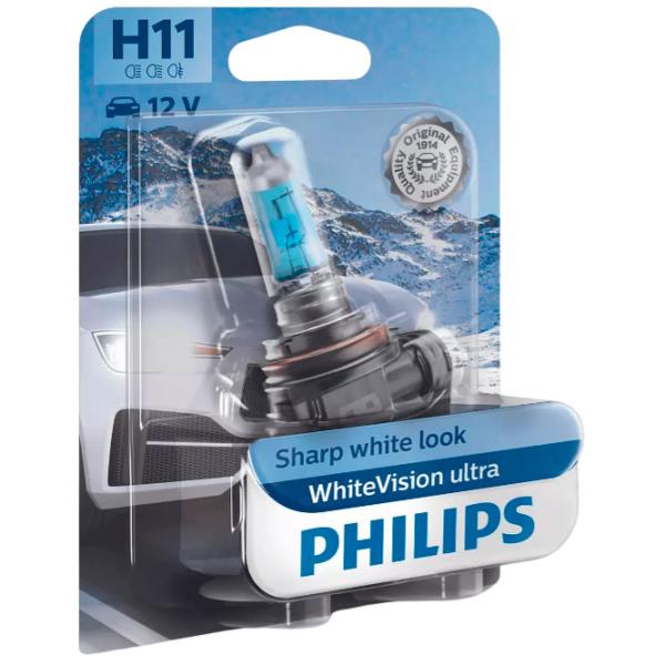 Lampă auto Philips 12362WVUB1 Halogen/ H11/ PGJ19-2/ 55 W/ 1350lm photo 1