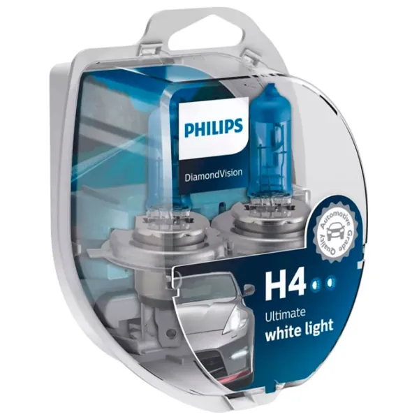 Автомобильная лампа Philips 12342DVS2 Галоген/ H4/ P43t-38/ 60 - 55 Вт/ 950лм photo 1