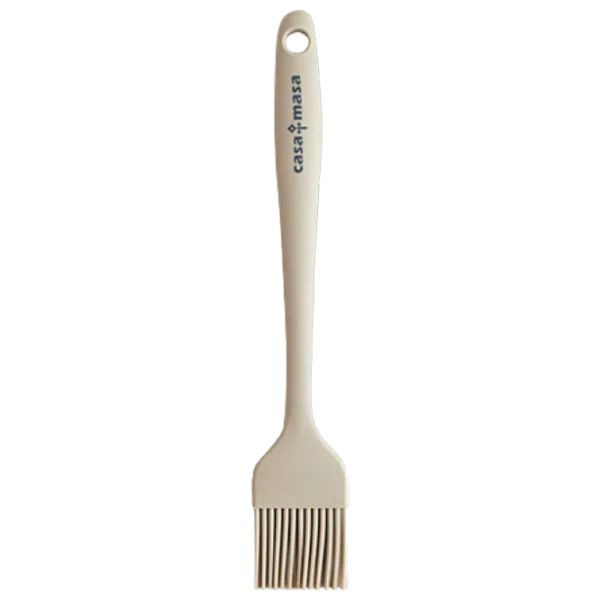Pensulă culinară CasaMasa BR014-1 Silicon/ Beige photo 1
