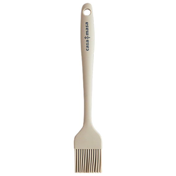 Pensulă culinară CasaMasa BR014-1 Silicon/ Beige photo 1