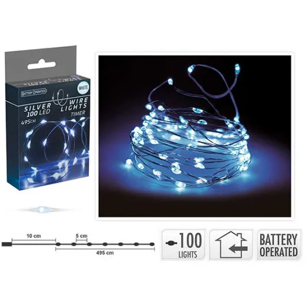 Гирлянды LED Christmas 49250 Нить/ Белый photo 1