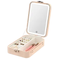 Зеркало для макияжа LED Mirror SM328-SL Односторонняя/ Бежевый