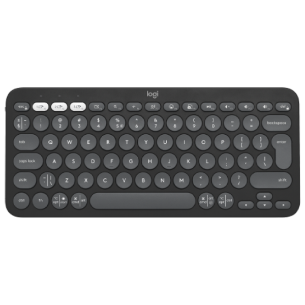 Клавиатура Logitech Pebble Keys 2 K380S Беспроводные/ Графитовый photo 1