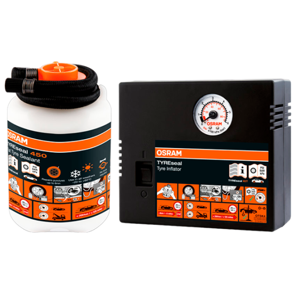 Герметик Osram OTSK4 + комплект ремонт шин 450 мл photo 1