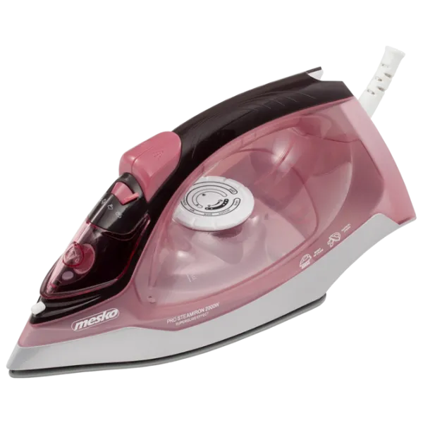 Fier de călcat Mesko MS 5028 сlasic/ 2200 W/ Pink photo 1