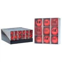 Игрушки для ёлки Christmas 34452 6 см/ Красный