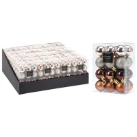 Jucării pentru brad Christmas 36964 3 cm/ Multicolor