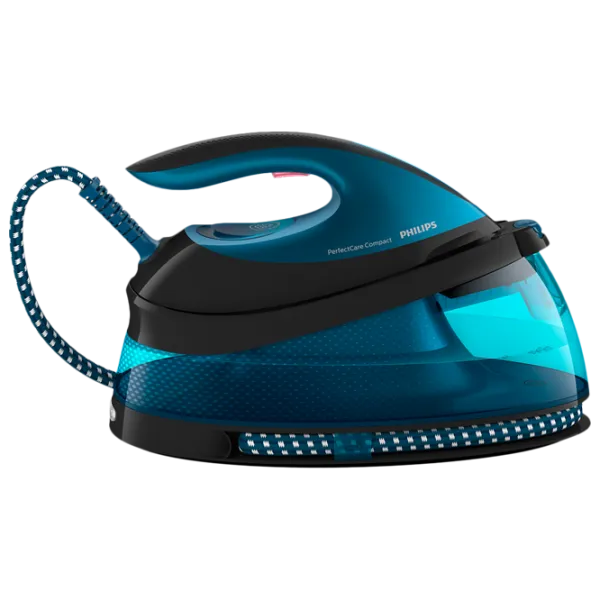 Утюг Philips GC7846/ 80 С парогенератором/ 2400 Вт/ Синий photo 1