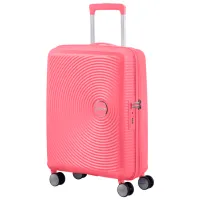 Чемодан American Tourister Soundbox Spinner Expandable 35.5л/ Sun Kissed Кораловый