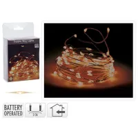 Luminițe decorative Christmas 49257 Fir/ Extra alb cald