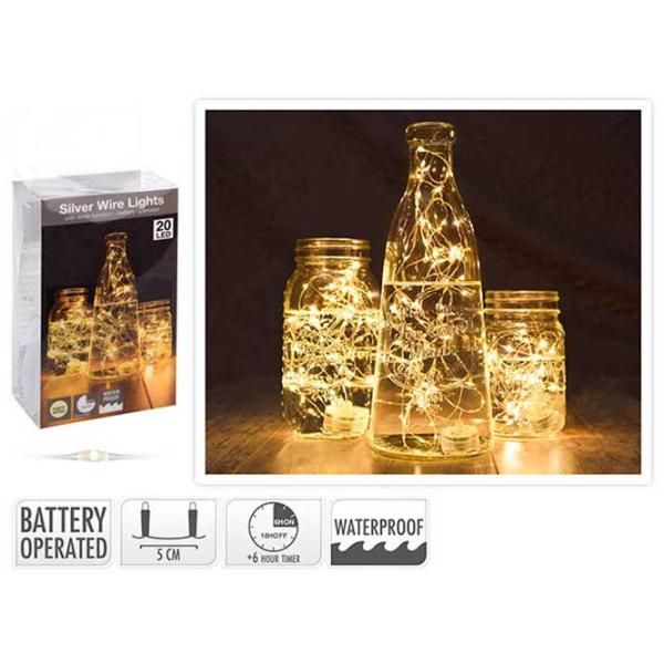 Гирлянды LED Christmas 49262 Нить/ Тёплый белый photo 1 Гирлянды LED Christmas 49262 Нить/ Тёплый белый photo 1