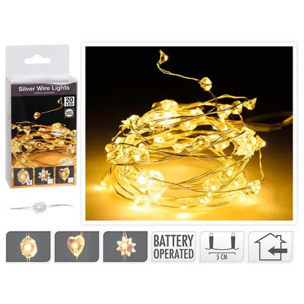Гирлянды LED Christmas 49270 Нить/ Тёплый белый photo 1 Гирлянды LED Christmas 49270 Нить/ Тёплый белый photo 1