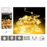 Гирлянды LED Christmas 49270 Нить/ Тёплый белый