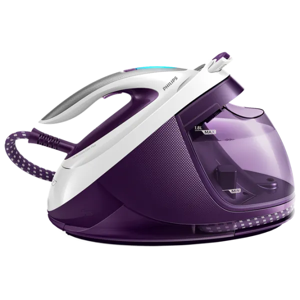 Fier de călcat Philips GC9660/ 30 Cu generator de aburi/ 2700 W/ Violet photo 1
