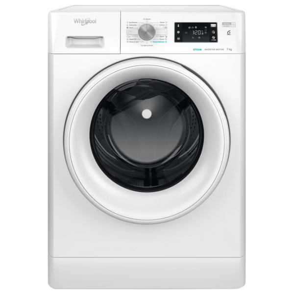 Mașină de spălat Whirlpool FFB 7459 WV EE 7 kg / 1400 rpm / White photo 1