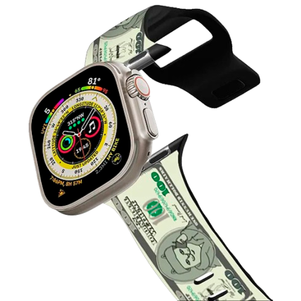 Curelușă Apple Watch Impact Band Moneybag 42, 44, 45, 49 mm/ Black Green photo 1 Curelușă Apple Watch Impact Band Moneybag 42, 44, 45, 49 mm/ Black Green photo 1