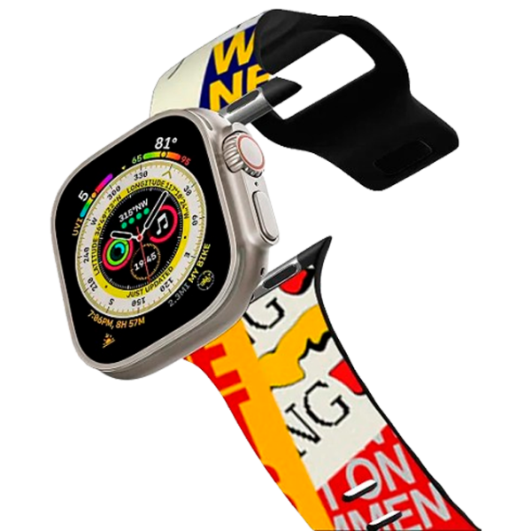 Ремень Apple Watch Ultra 2 Impact Band Collage Pellets/ 42, 44, 45, 49 мм/ Разноцветный Черный photo 1 Ремень Apple Watch Ultra 2 Impact Band Collage Pellets/ 42, 44, 45, 49 мм/ Разноцветный Черный photo 1