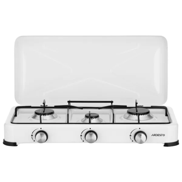 Plită de masă Ardesto GTC-NS3013W Pe gaz/ White photo 1 Plită de masă Ardesto GTC-NS3013W Pe gaz/ White photo 1