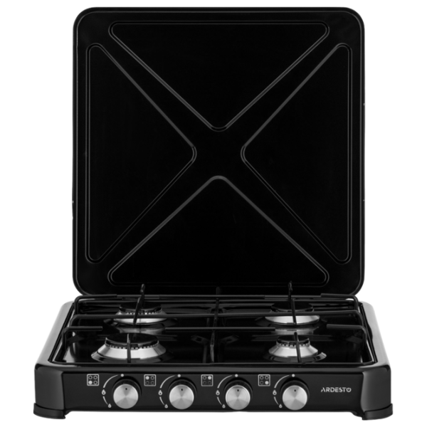 Plită de masă Ardesto GTC-NS4014B Pe gaz/ Black photo 1