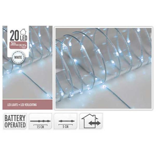Гирлянды LED Christmas 49264 Нить/ Белый photo 1 Гирлянды LED Christmas 49264 Нить/ Белый photo 1