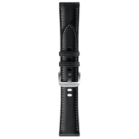 Ремень Samsung Galaxy Watch 3 Ridge Stitch Leather Band Кожа/ 45 мм/ Черный