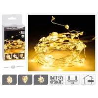 Luminițe decorative Christmas 49271 Fir/ Alb cald