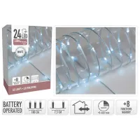 Luminițe decorative Christmas 49272 Fir/ Alb