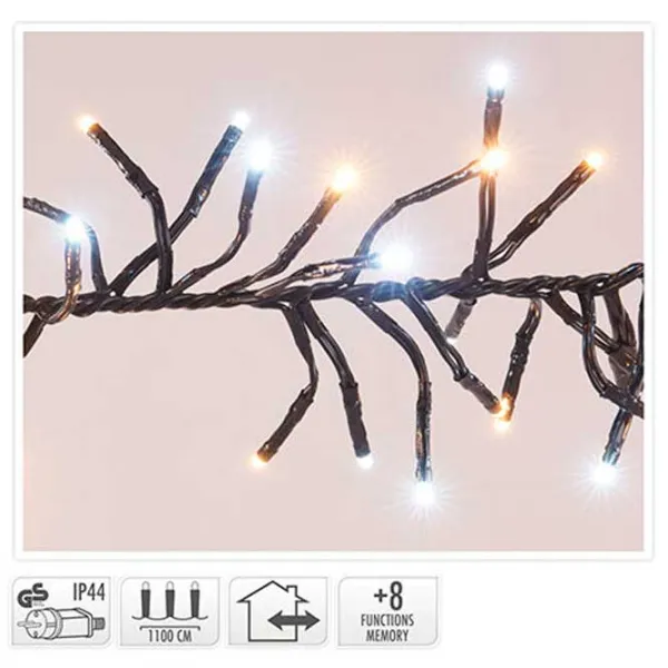 Luminițe decorative Christmas 49283 Fir/ Alb cald/ alb photo 1 Luminițe decorative Christmas 49283 Fir/ Alb cald/ alb photo 1