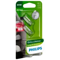 Автомобильная лампа Philips 12961LLECOB2 Накал/ W5W/ W2.1x9.5d/ 5 Вт
