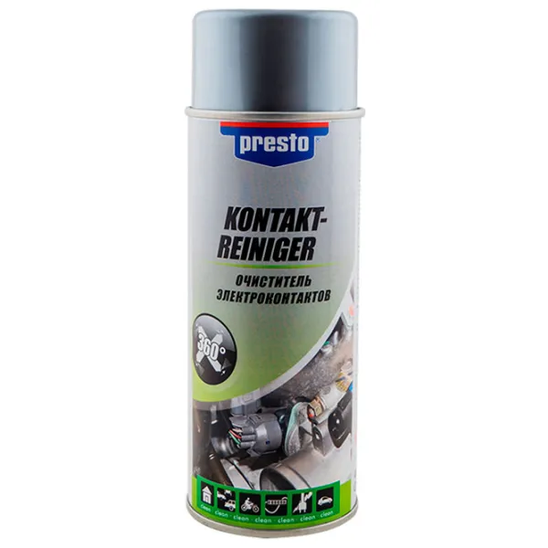 Контактный спрей Presto Kontakt-Reiniger 217647 0.4л photo 1