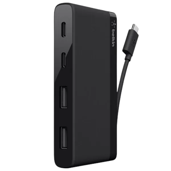 Адаптер Hub Belkin F4U090BTBLK USB Type-C/ Черный photo 1