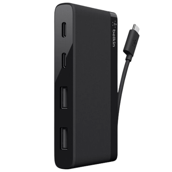 Адаптер Hub Belkin F4U090BTBLK USB Type-C/ Черный photo 1