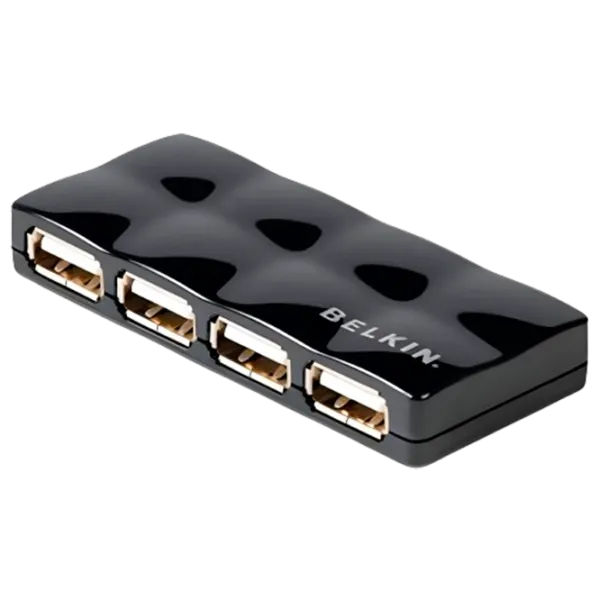 Адаптер Belkin F5U404CWBLK USB Type-A/ Черный photo 1