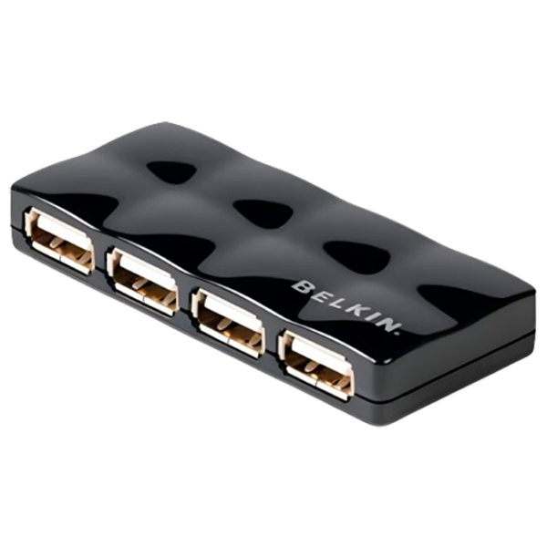 Адаптер Belkin F5U404CWBLK USB Type-A/ Черный photo 1