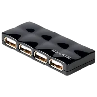 Адаптер Belkin F5U404CWBLK USB Type-A/ Черный