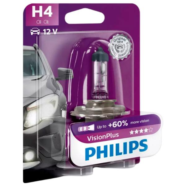 Lampă auto Philips 12342VPB1 Halogen/ H4/ P43t-38/ 60 - 55 W/ 1650lm photo 1