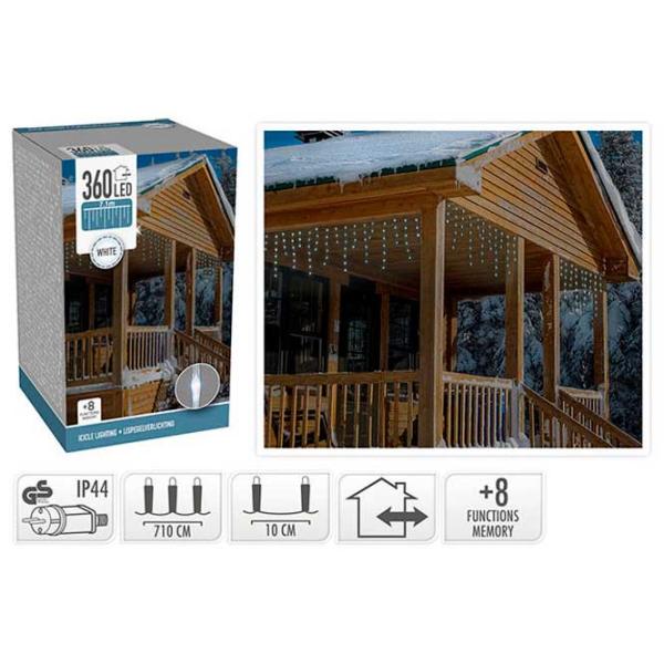 Luminițe decorative Christmas 49302 Țurțuri/ Alb photo 1 Luminițe decorative Christmas 49302 Țurțuri/ Alb photo 1