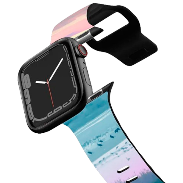 Curelușă Apple Watch Ultra 2 Impact Band Sunset Pellets/ 38, 40, 41 mm/ Multicolor Black photo 1