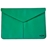 Husă pentru laptop Baggins Leather Sleeve 14"/ Green
