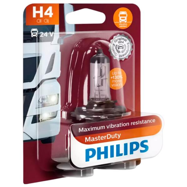 Lampă auto Philips 13342MDB1 Halogen/ H4/ P43t-38/ 70 - 75 W photo 1