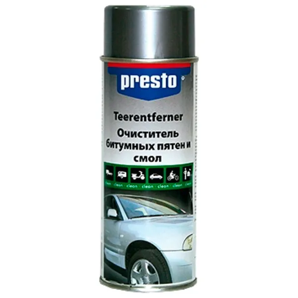 Очиститель битумных пятен и смол Presto 217913 0.4л photo 1