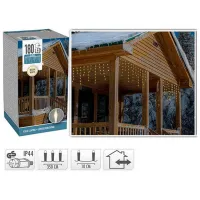 Luminițe decorative Christmas 49295 Țurțuri/ Alb cald