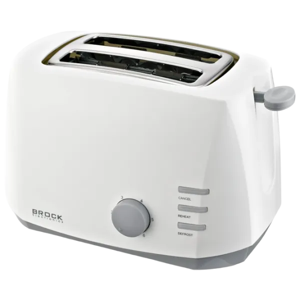 Toster Brock BT1002WH Mecanic/ 800 W/ White photo 1