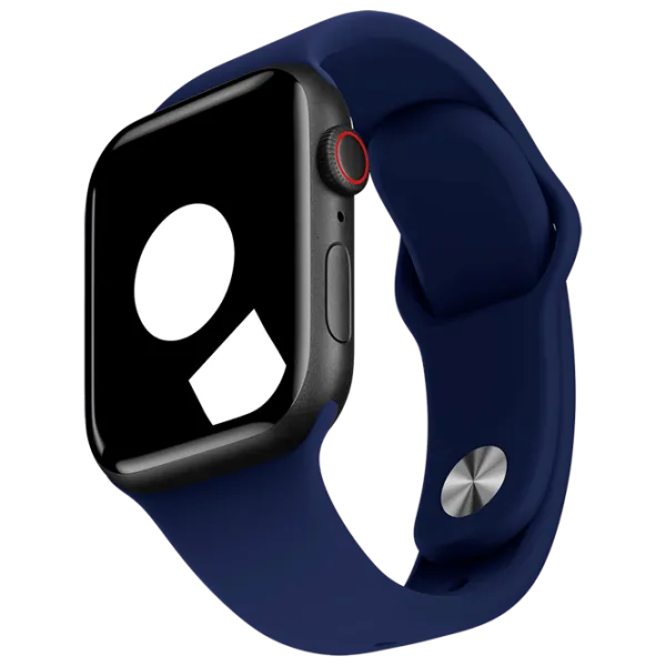 Ремень Apple Watch Sport Band Силикон/ 38 mm/ Синий Midnight photo 1 Ремень Apple Watch Sport Band Силикон/ 38 mm/ Синий Midnight photo 1