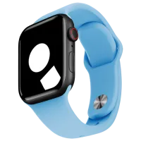 Ремень Apple Watch Sport Band Силикон/ 40 мм/ Синий Cornflower