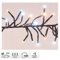 Гирлянды LED Christmas 49282 Нить/ Тёплый белый/ белый